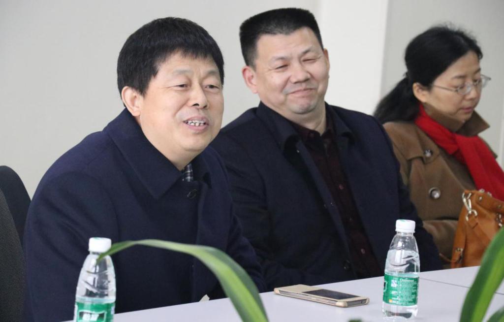 公司董事長(cháng)譚建華率隊赴常德博愛(ài)康復醫院調研
