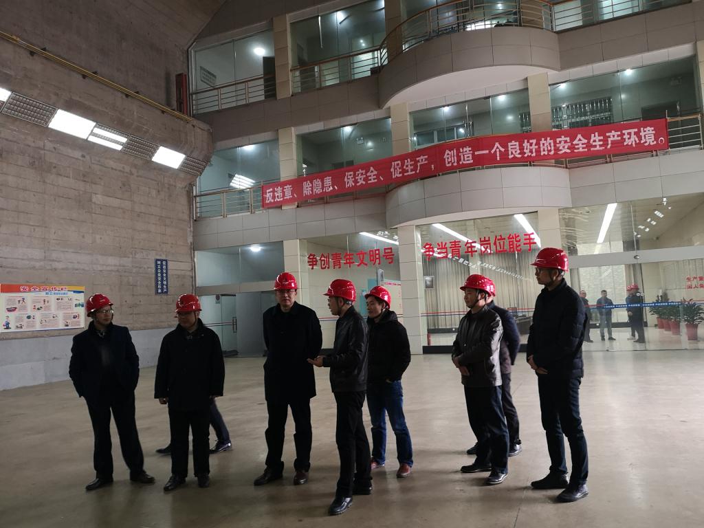 發(fā)展集團總經(jīng)理蘇德輝春節前調研指導株洲航電分公司安全生產(chǎn)工作
