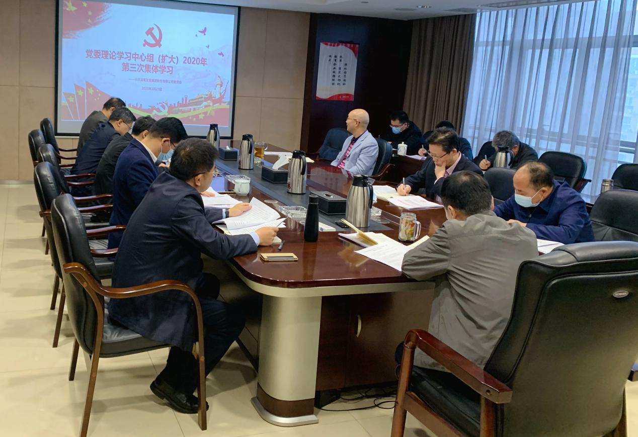 公司召開(kāi)2020年第3次黨委理論學(xué)習中心組（擴大)學(xué)習會(huì )議