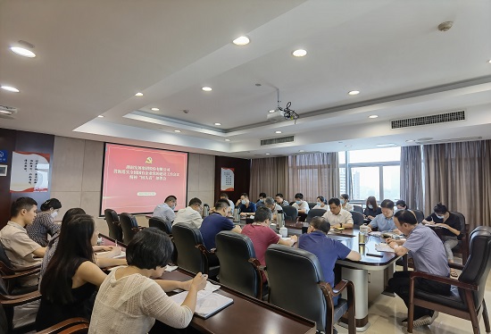 公司召開(kāi)貫徹落實(shí)全國國有企業(yè)黨的建設工作會(huì )議精神“回頭看”工作部署會(huì )