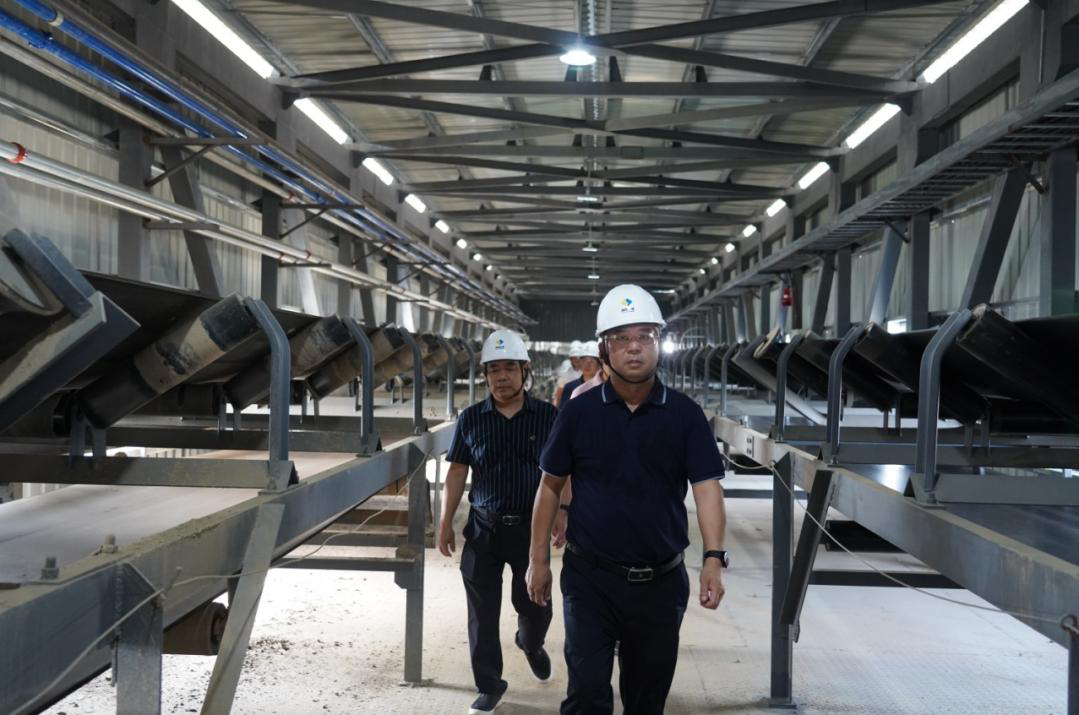 劉志剛調研督導沅江機制砂廠(chǎng)和砂石集散中心項目試生產(chǎn)工作